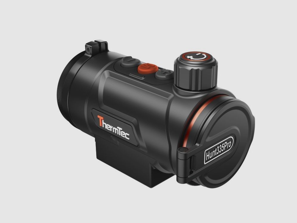 Hunt 335 Pro innovatives Wärmebild-Vorsatzgerät von ThermTec / NETD 15mK / Austauschbarer Akku