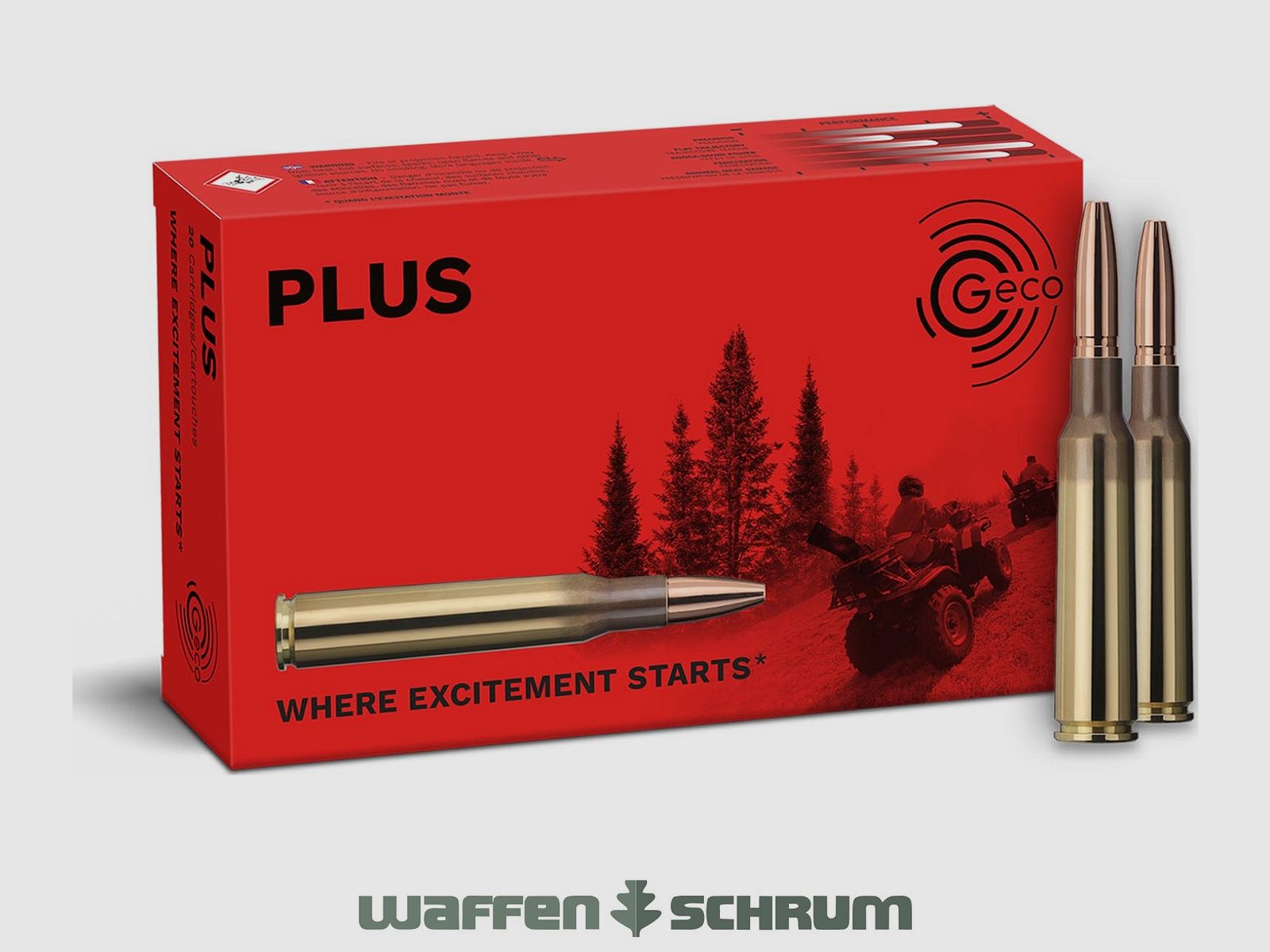 Geco Plus 10,1g - 156gr 6,5x55SE