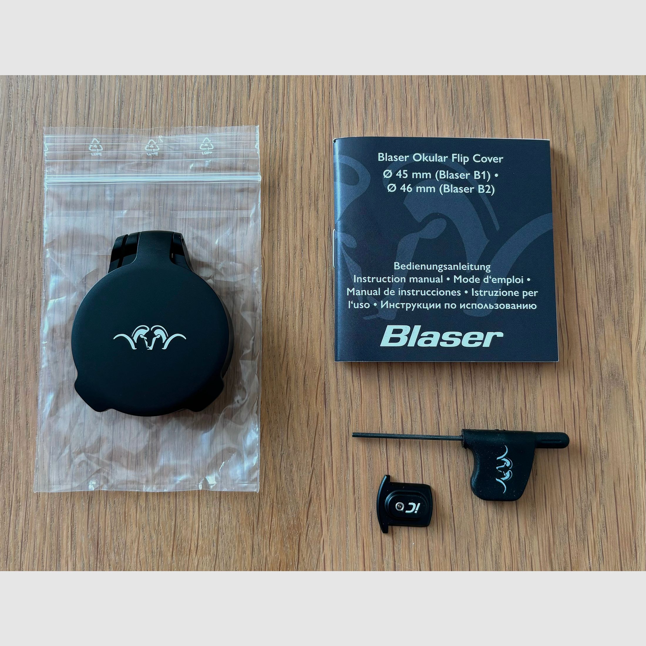 Blaser Flip Cover Okular | Neu und Originalverpackt | B1 + B2