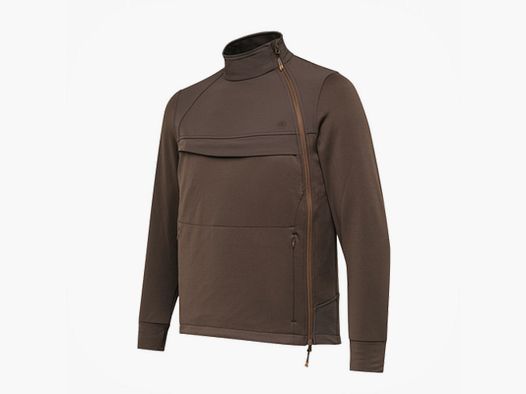 MAGLIA – BERETTA – BINOSTASH ANORAK FLEECE Brown Bark