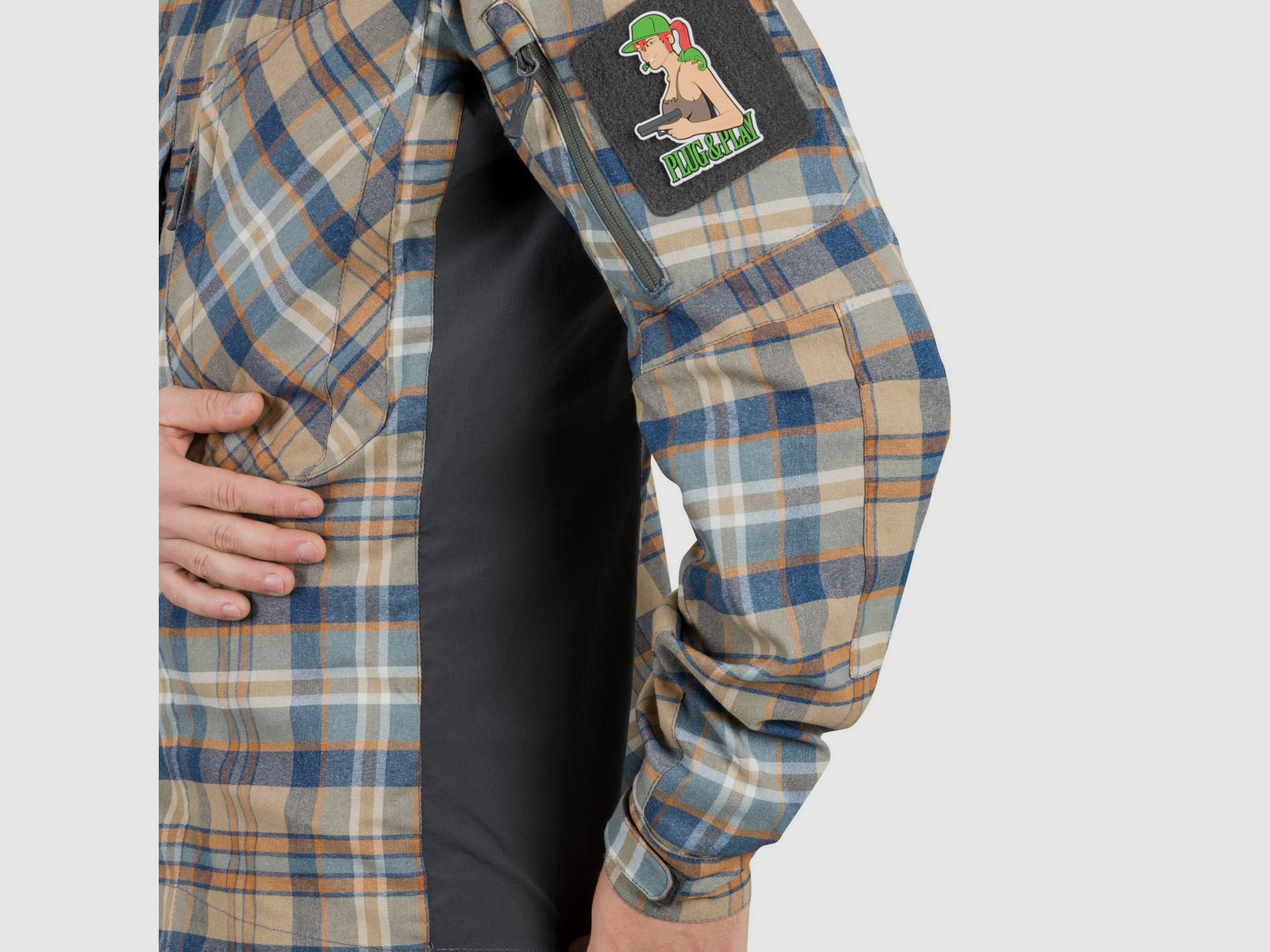 HELIKON-TEX MBDU FLANELL SHIRT® GINGER PLAID