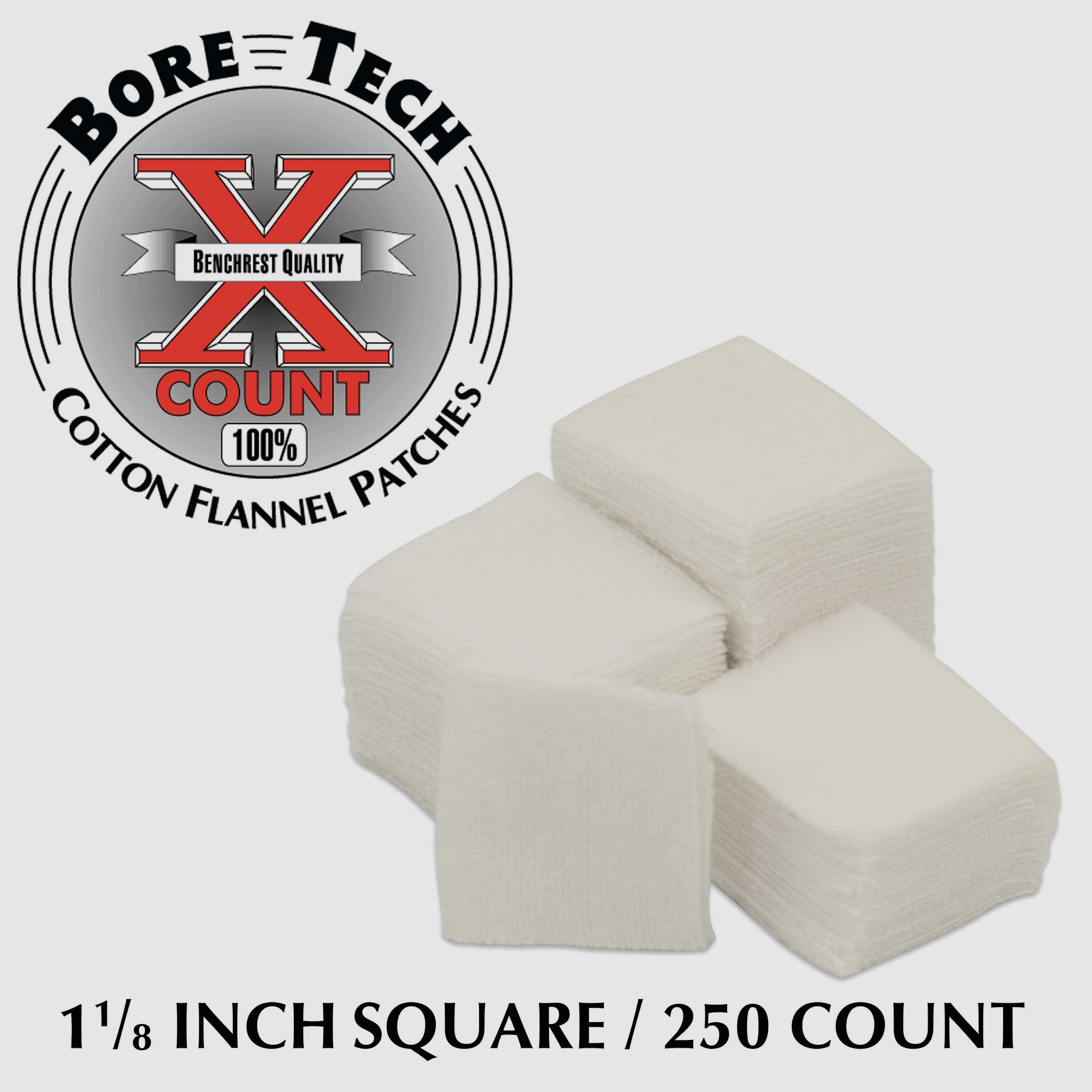 Bore Tech X-Count Patches – Baumwoll-Reinigungspatches nach Kaliber, Bild 3 von 8