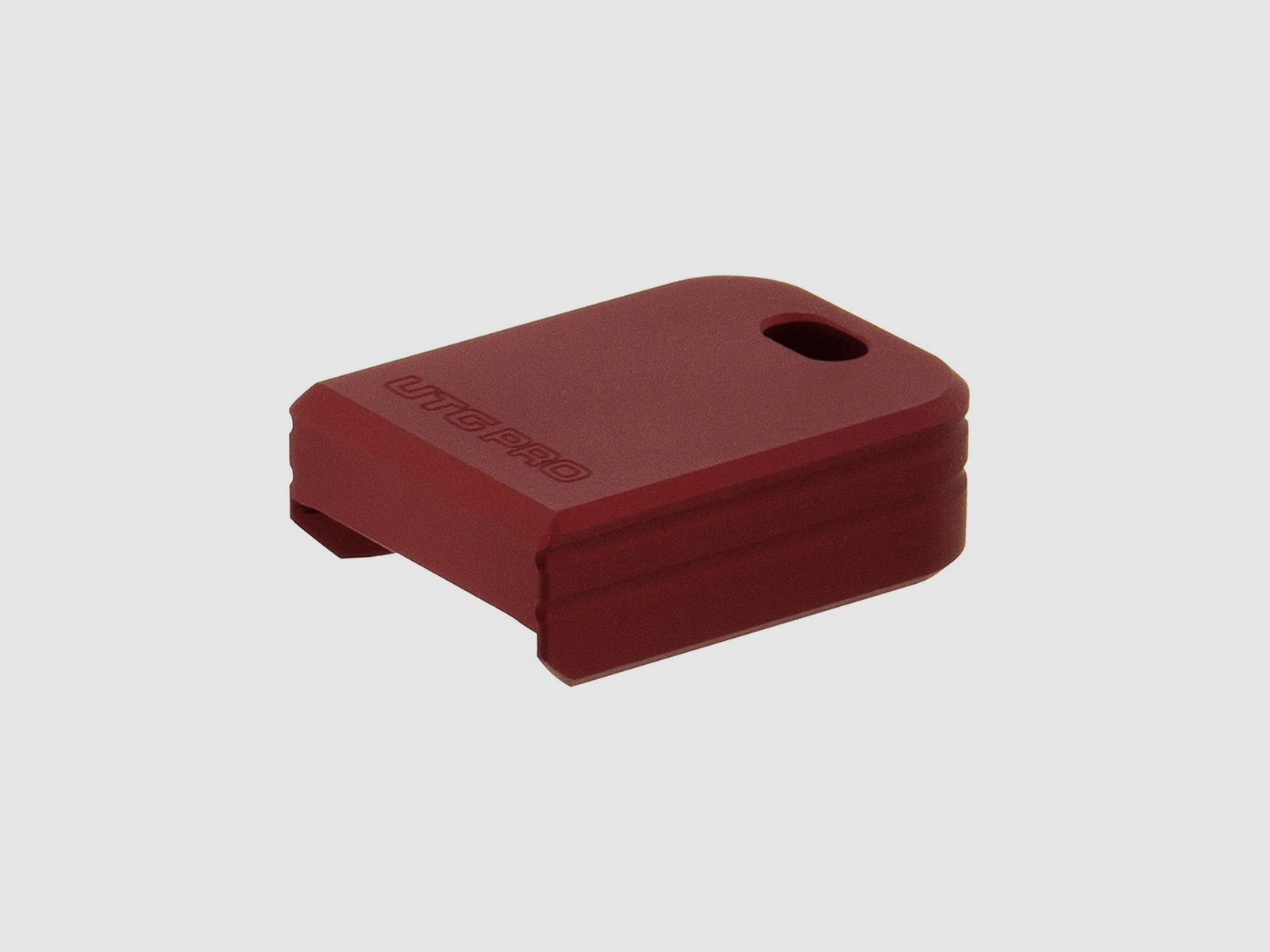 UTG PRO +0 Base Pad, SA XDm, Matte Red Aluminum