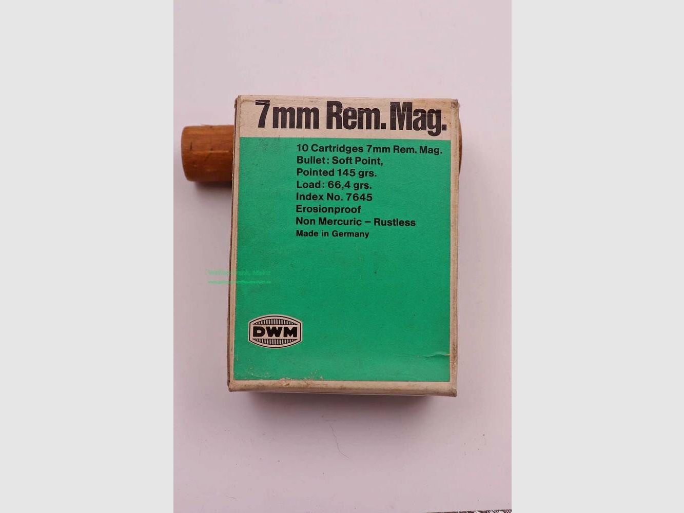 DWM, Berlin rifle cartridges 7mm Rem Mag