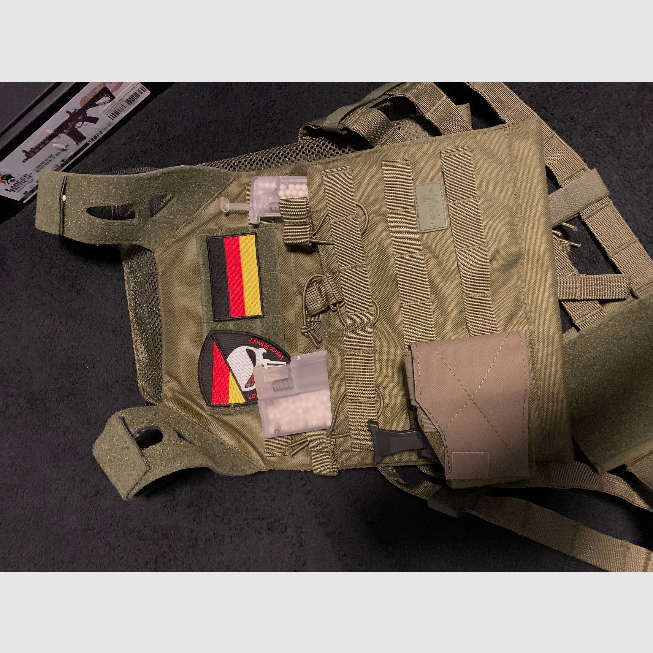 Airsoft Komplettausrüstung: Lancer Tactical Archon M4, WSP Galaxy & Zubehör