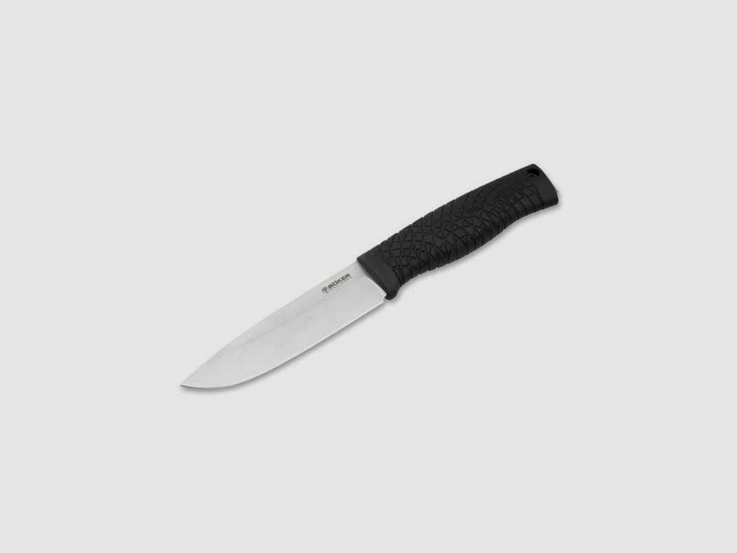 Böker Bronco Messer Lederscheide + Feuerstahl