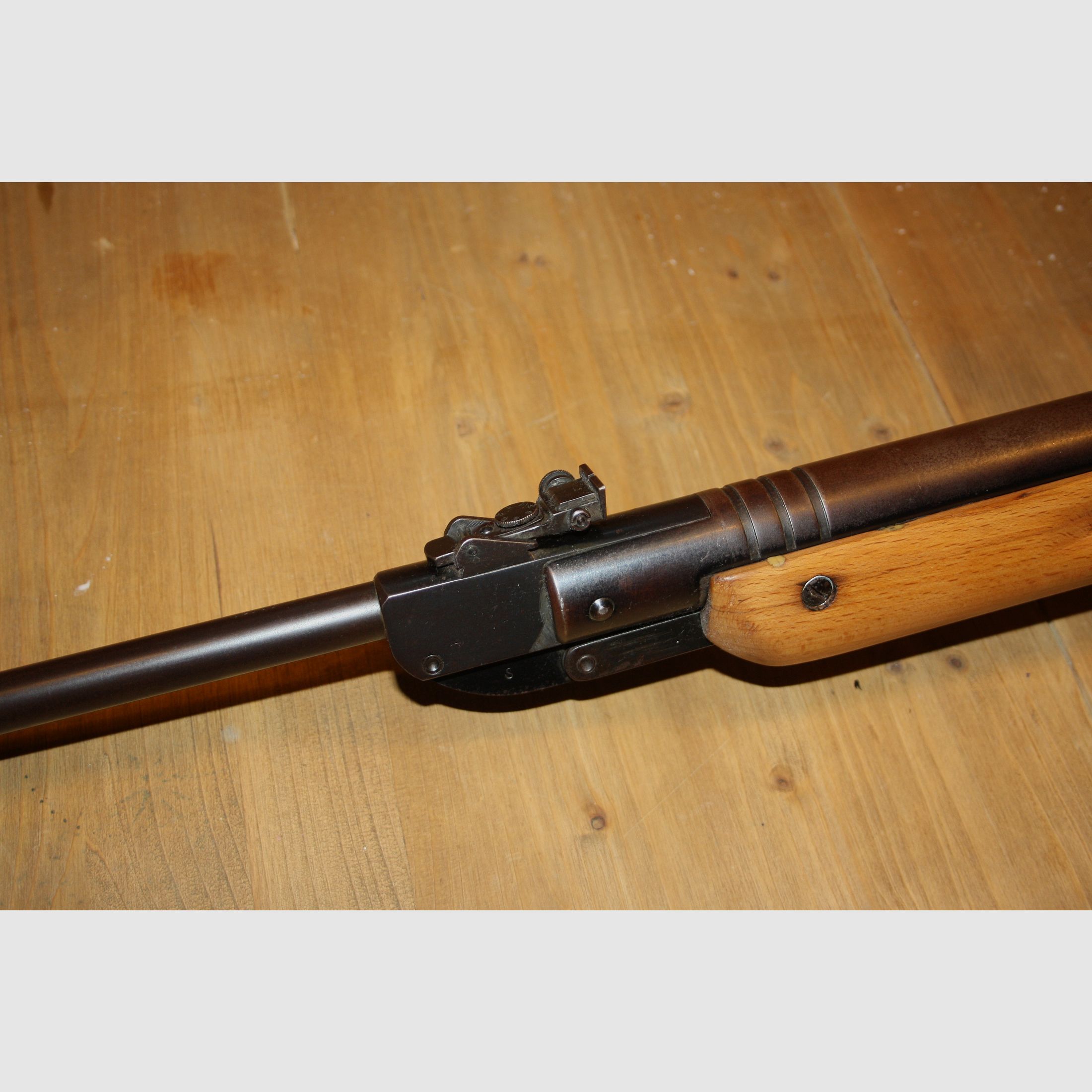 Schönes Haenel Kipplauf  Luftgewehr Model III60 komplett überholt