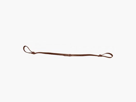 Correa doble lasso de cuero de grano completo - Country Sellerie