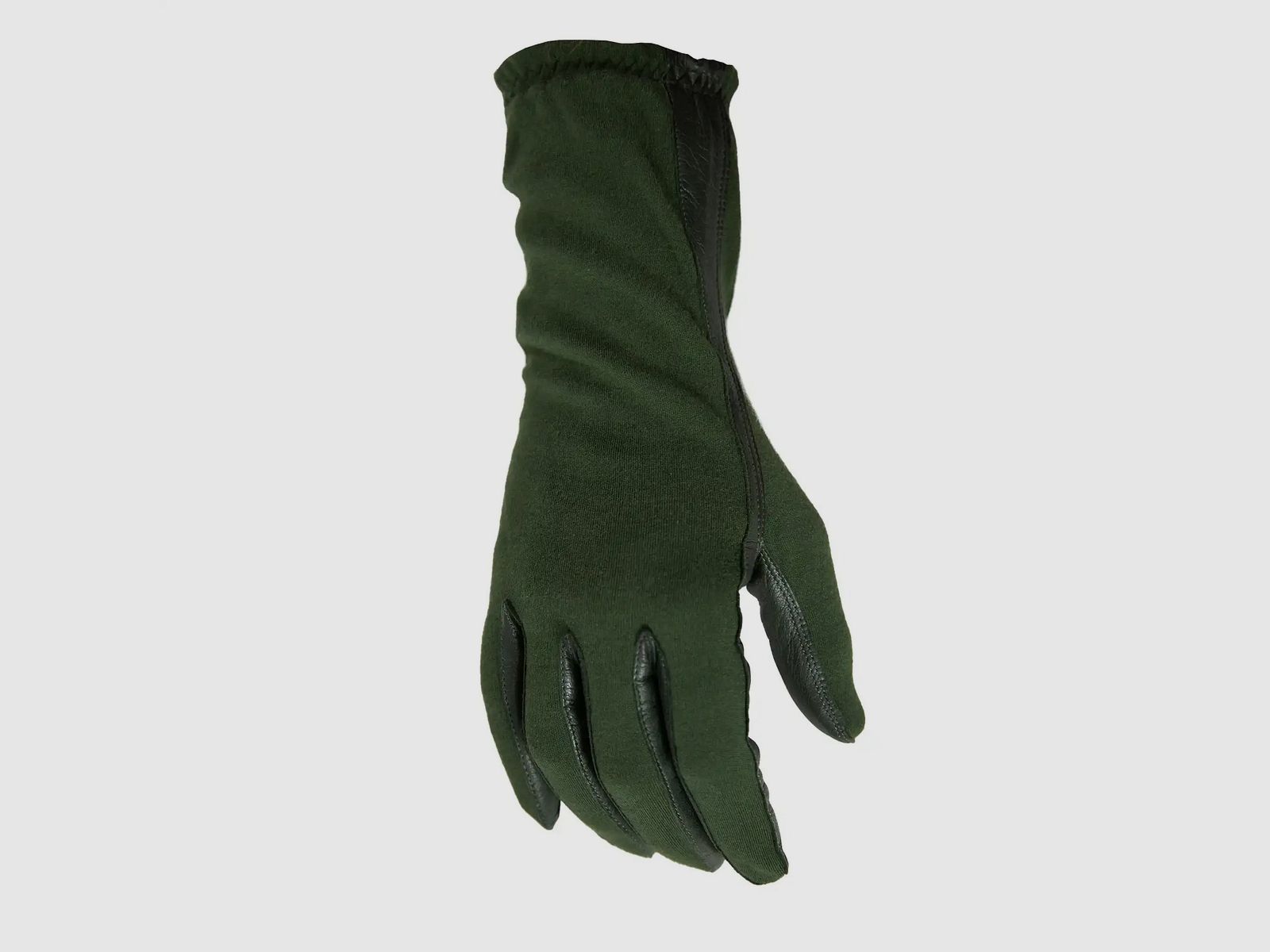 Französische Armee Französische Armee Fliegerhandschuh leicht Georges Morand Oliv neuwertig - 10