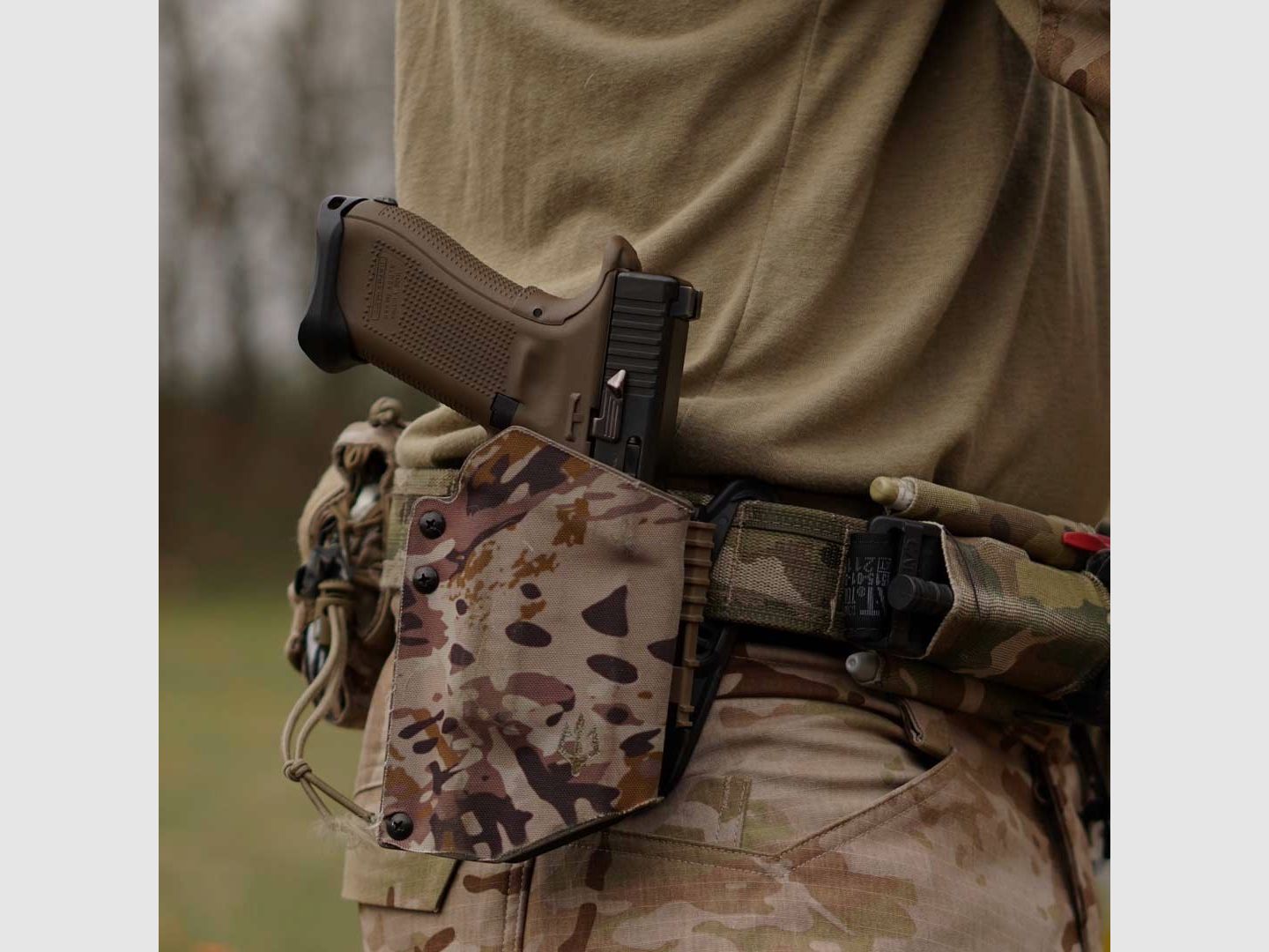 BLACK TRIDENT - THOR Holster (OWB) for MantisX