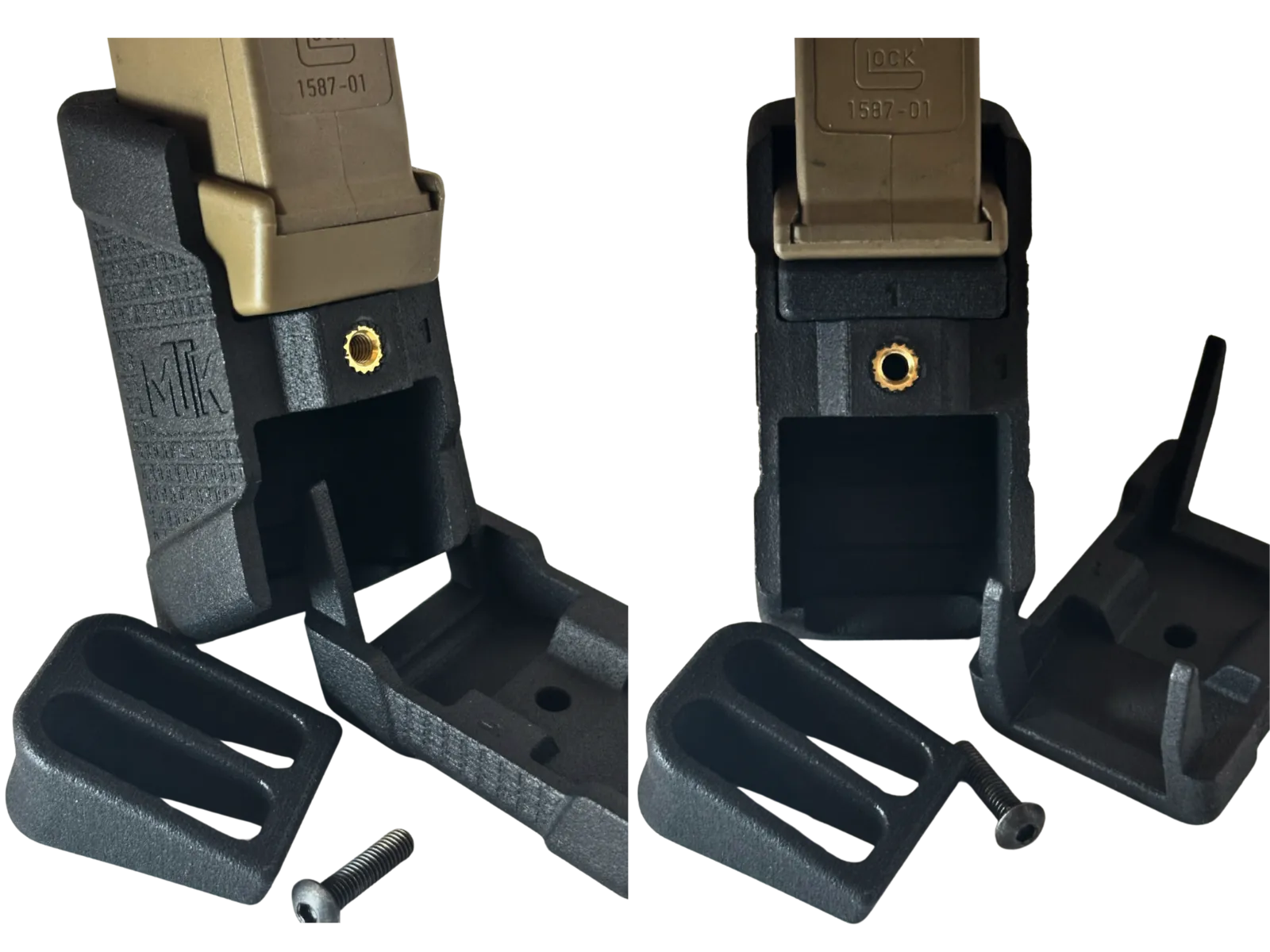 MK UNIT Glock Magazzino Accoppiatore Cal. 9mm, immagine 2 di 2