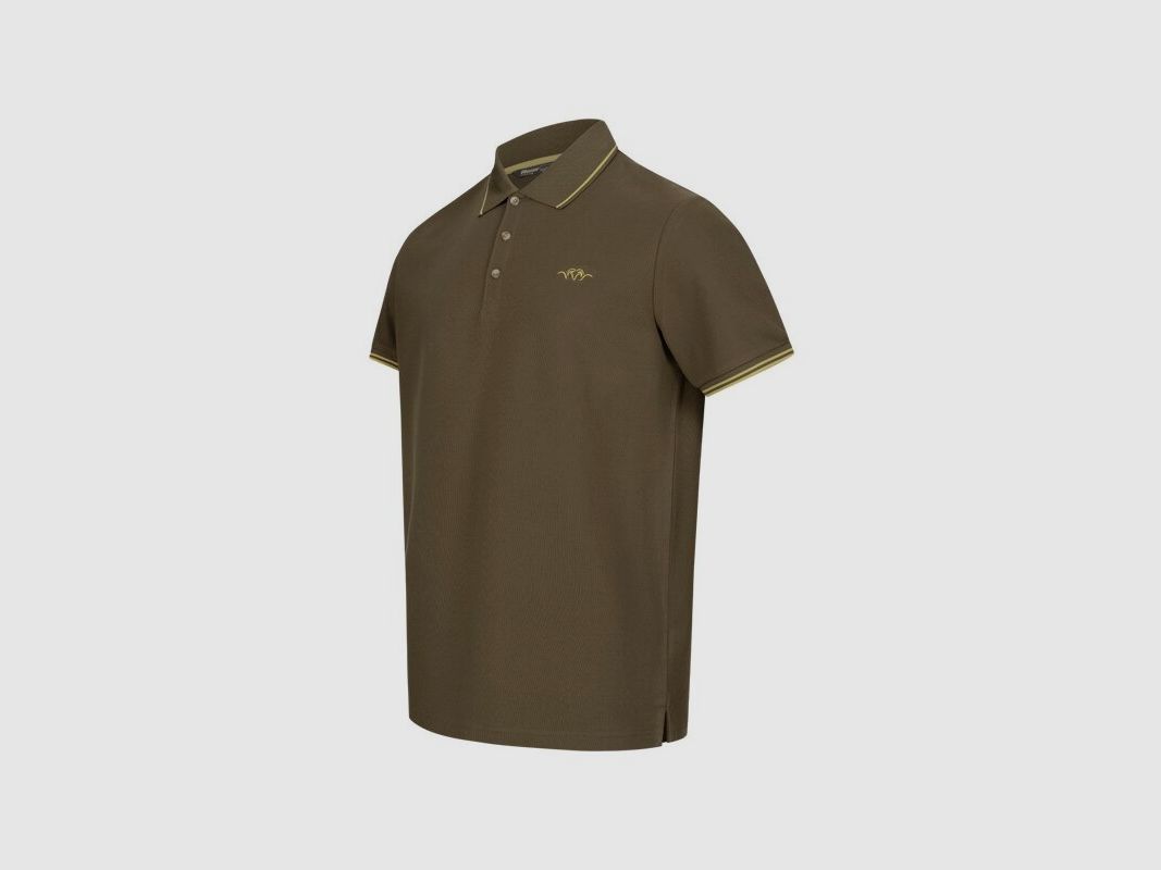 Camisa Polo Blaser 22 marrón oscuro