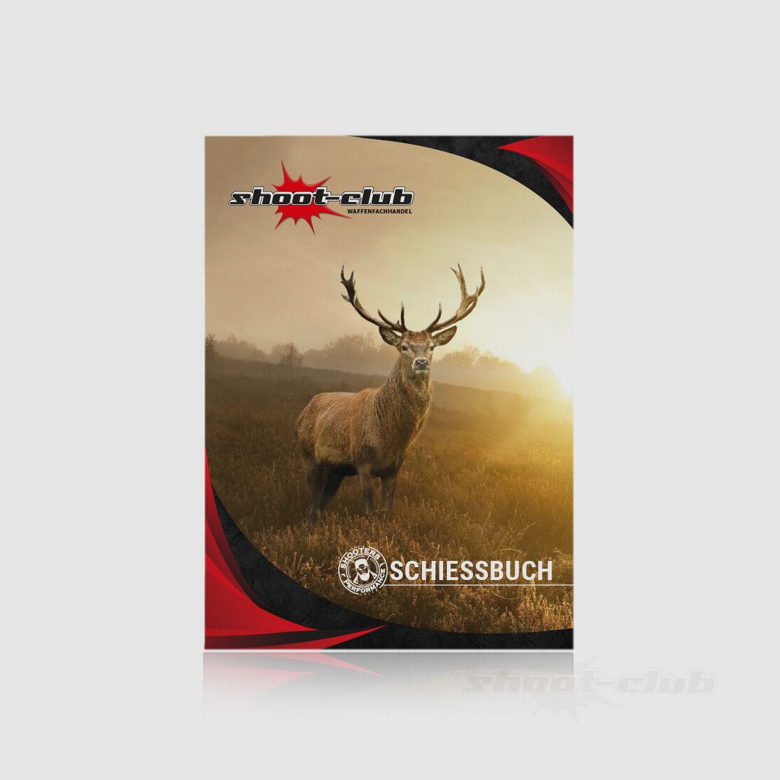 shoot-club GmbH Schießbuch Schießnachweise DIN A6 - 36 Seiten