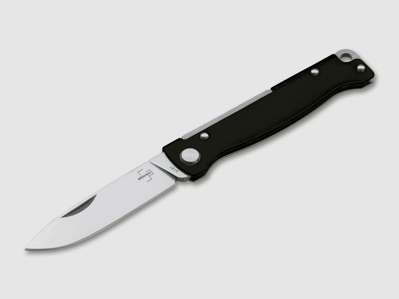 Taschenmesser Atlas Black 42a konform nicht festellbar Slipjoint