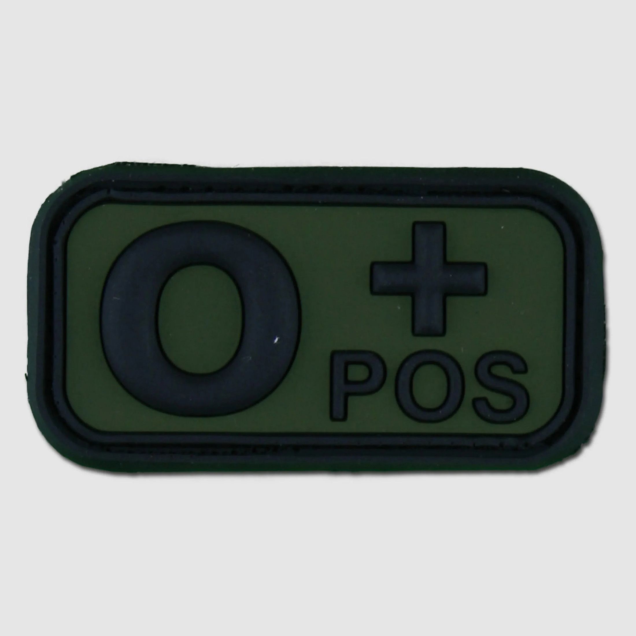 Jackets To Go 3D Blutgruppenpatch 0 Pos forest