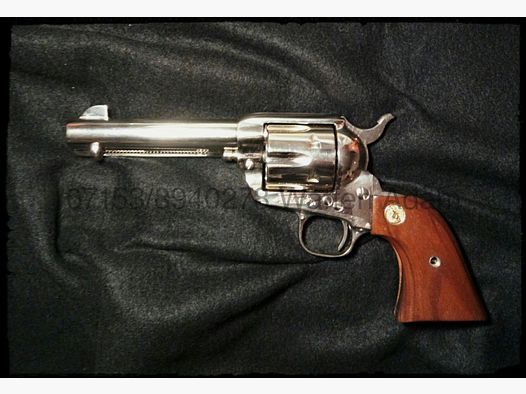 Colt SAA 4 3/4" Nickel