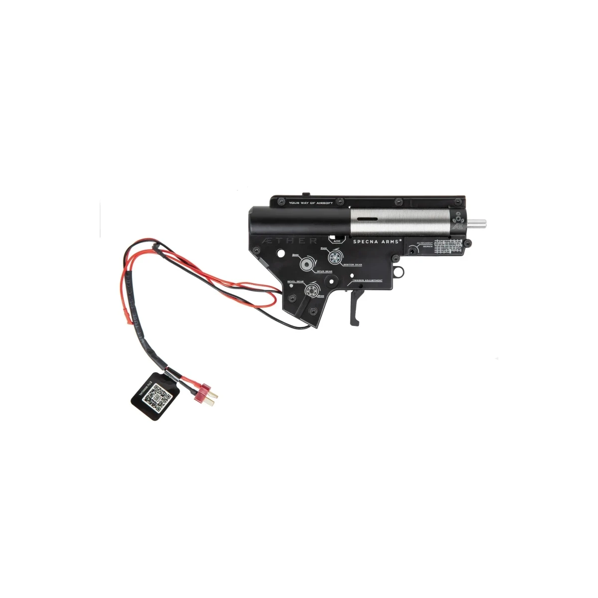 SA M4 Carbine M-LOK (SA-P22 PRIME™ Aster II ETU BLDC™) Softair Gewehr Frei ab 18 – Schwarz -F-