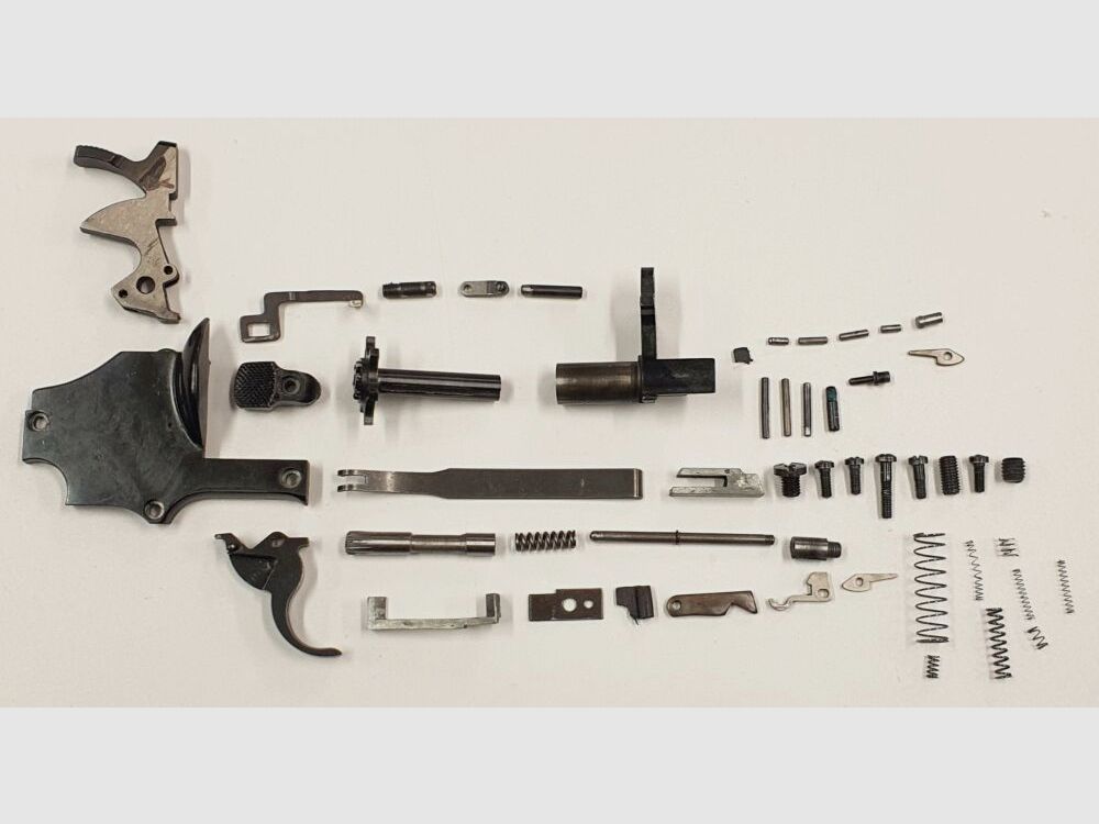 H. Schmidt Ostheim parts set for H. Schmidt Ostheim Luger -, .38 Special revolver