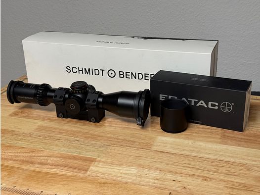 Schmidt & Bender 5-20x50 PM II Ultra Short | Tremor 5 | ERATAC mount | Komplettpaket