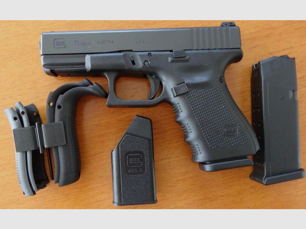 Glock 19. 4. Gen- Glock 19 4. Gen. Kal. 9mm