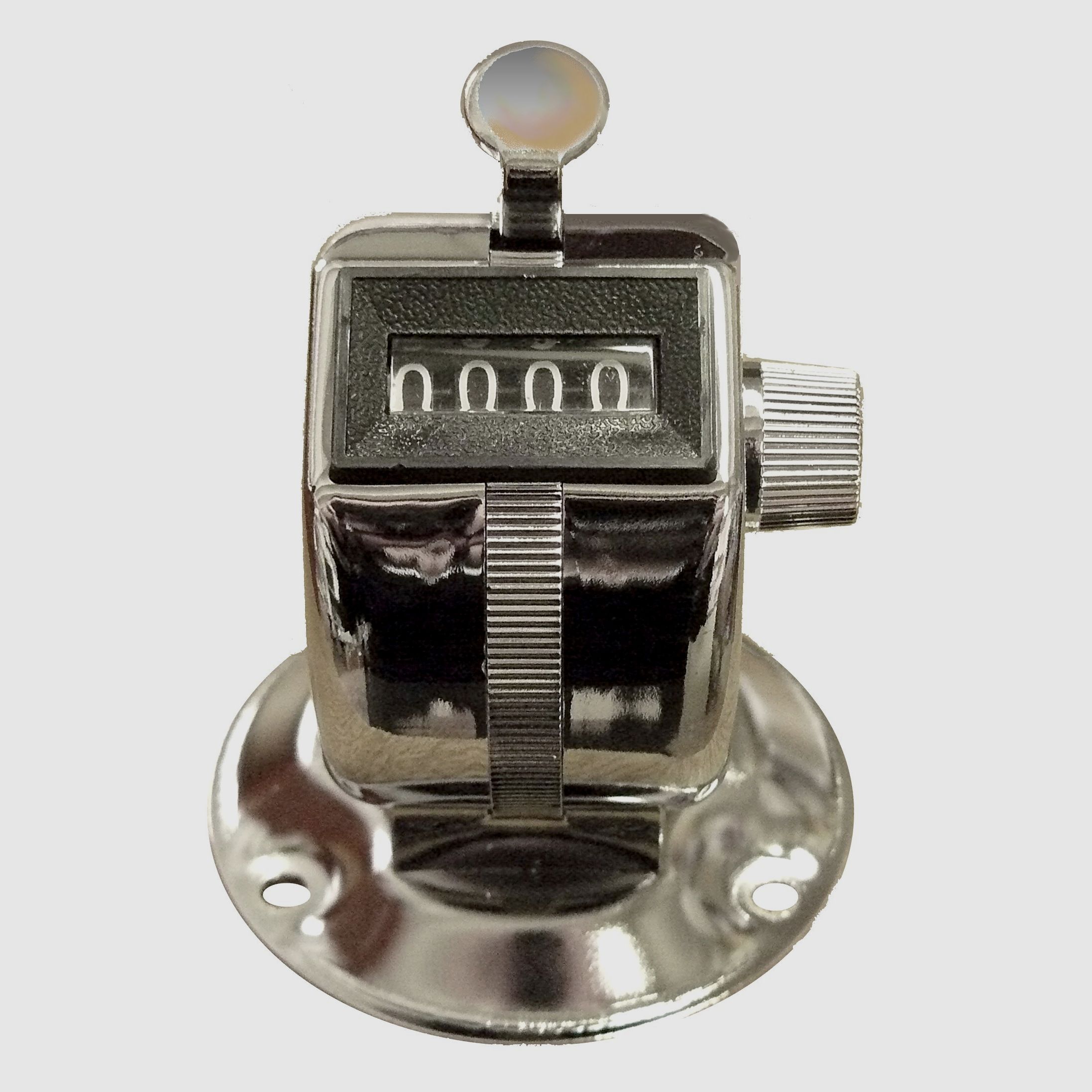 Compteur d&rsquo;impulsion manuel – Boîtier métal avec socle / support metal