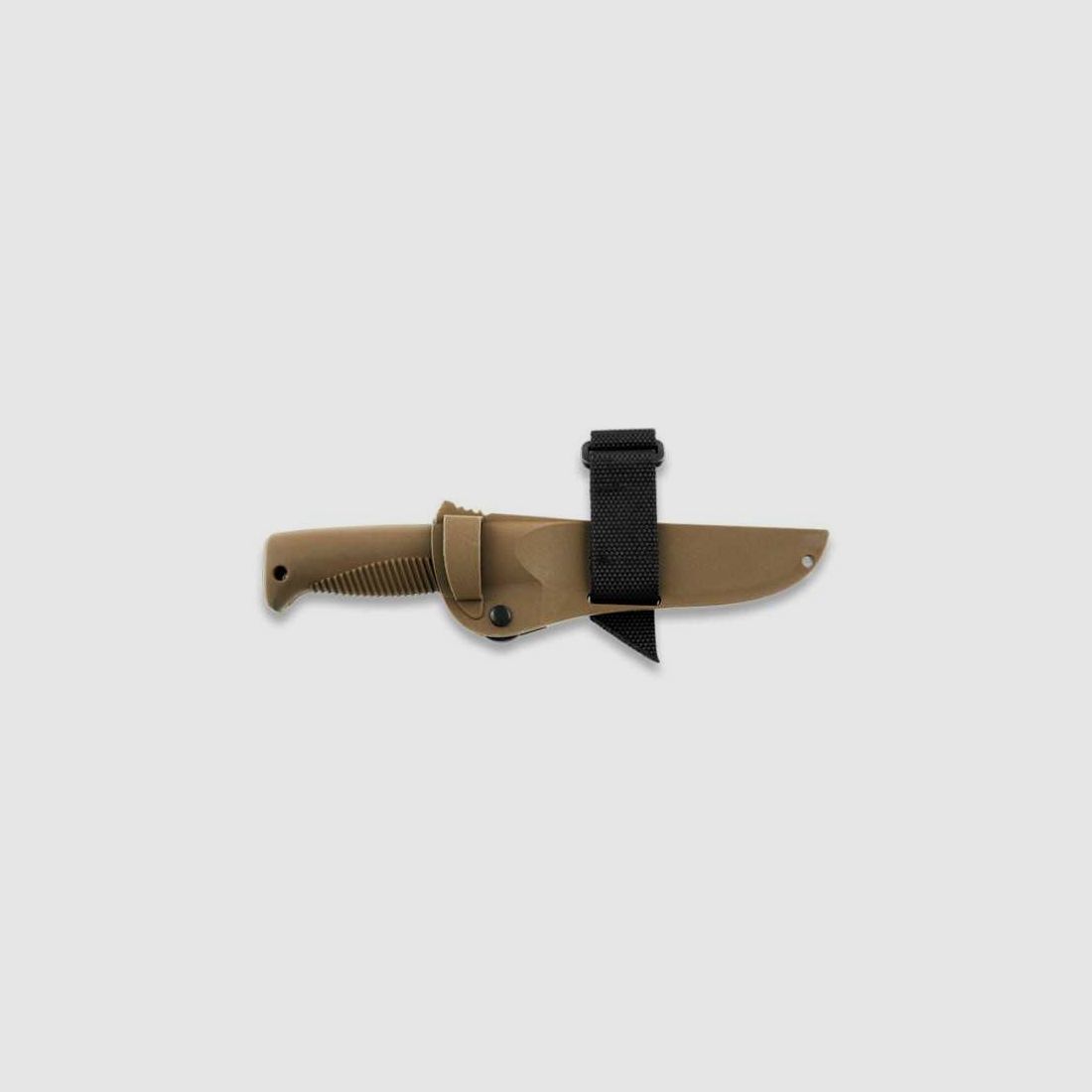 Peltonen Knives M07 Ranger Puukko Sissipuukko FJP126 Cerakote FDE Beschichtung Kunststoffscheide braun FDE
