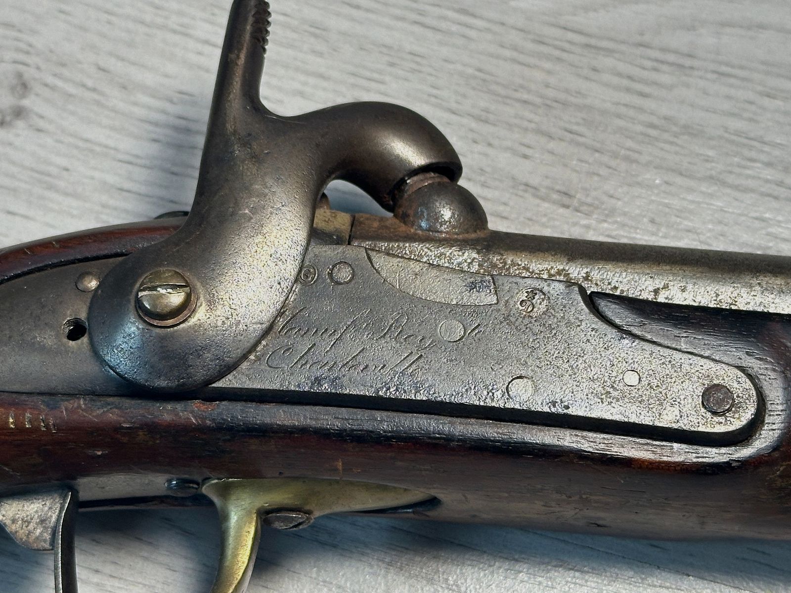 Charleville Gewehr Kavalleriemusketon M 1822 T - Vorderlader - Frankreich - Perkussionsgewehr