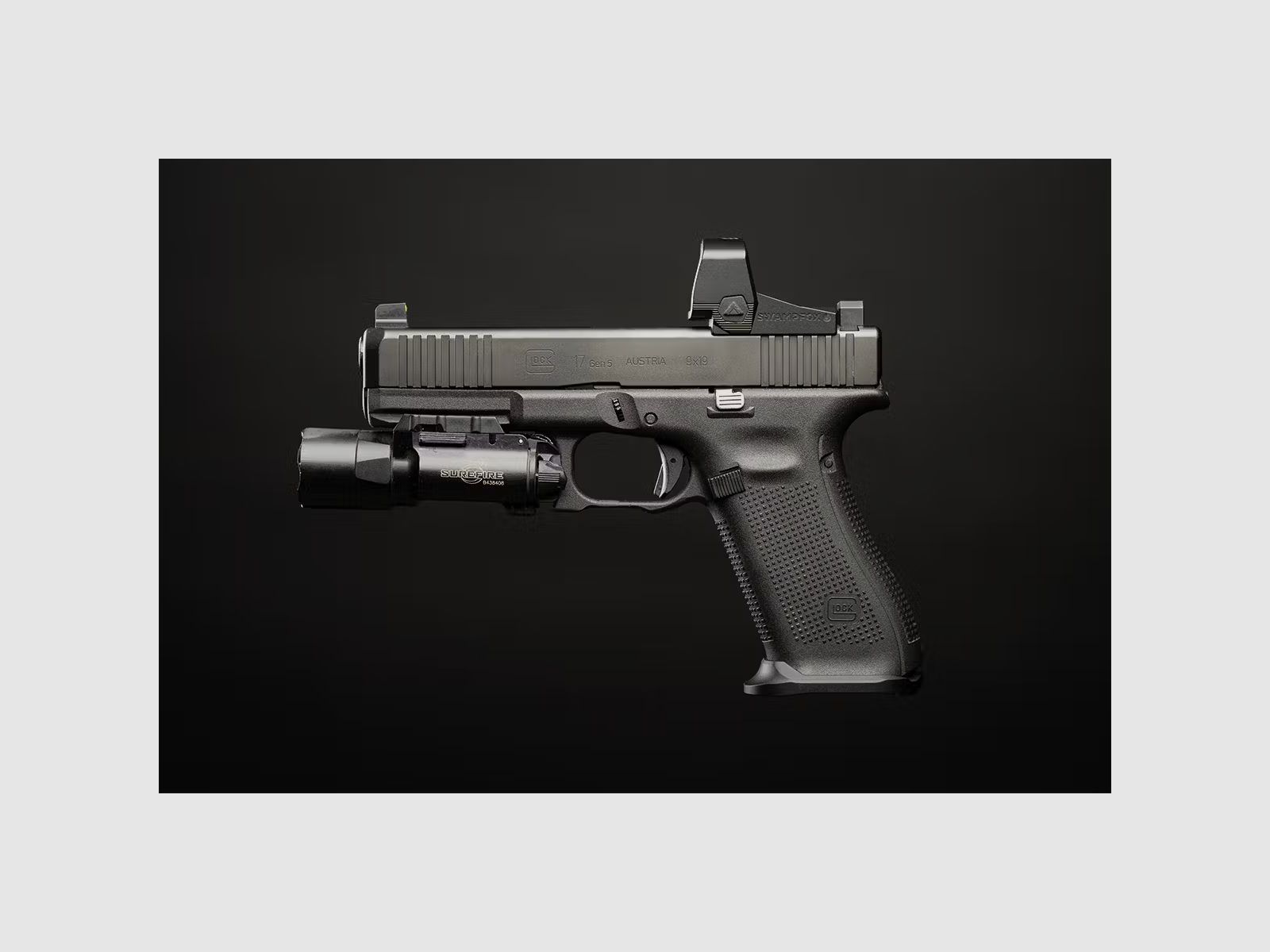 Swampfox Justice II 1x30 RMR Reflexvisier - 6 MOA Dot, rot