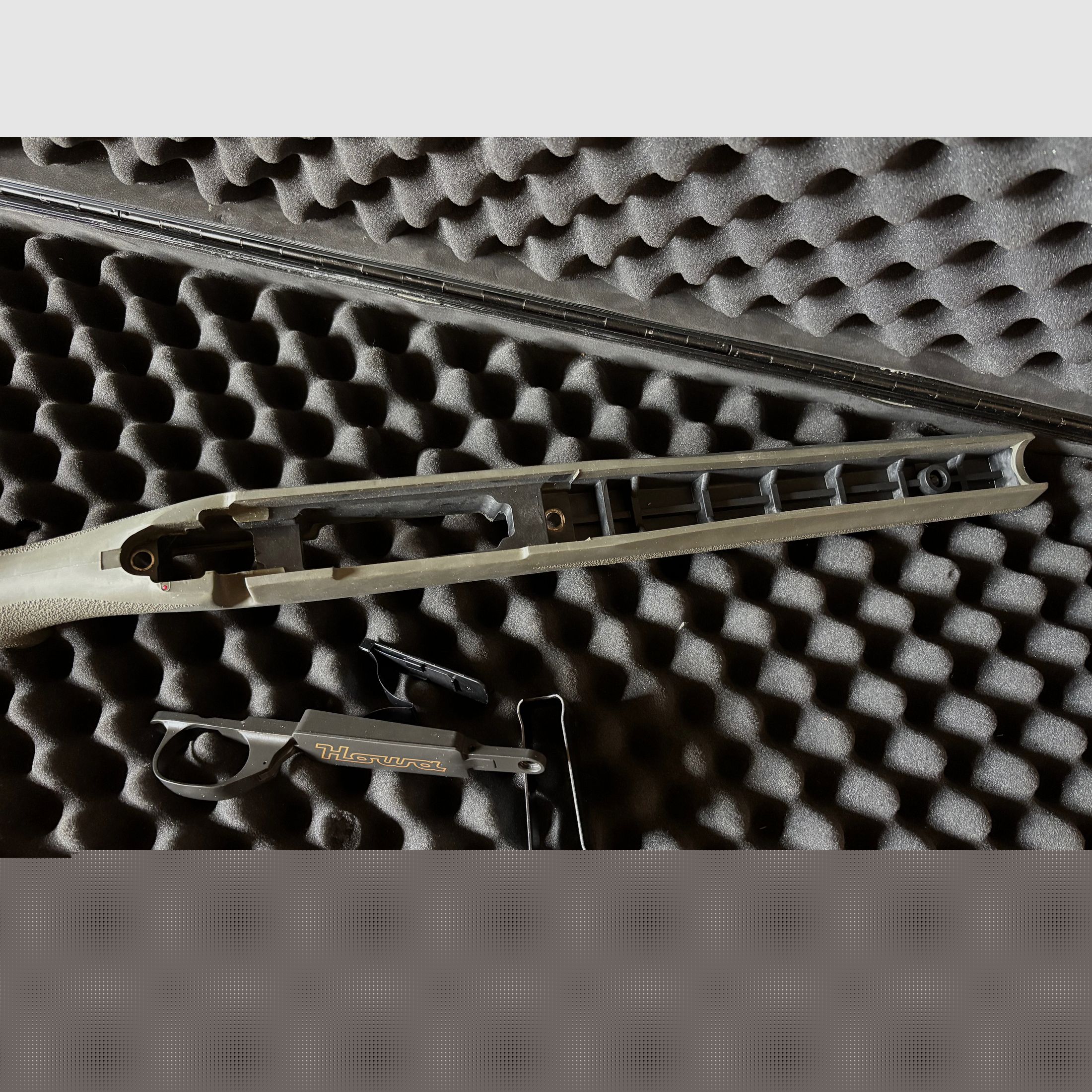 Bodenplatte mit Magazinkasten Howa 1500
