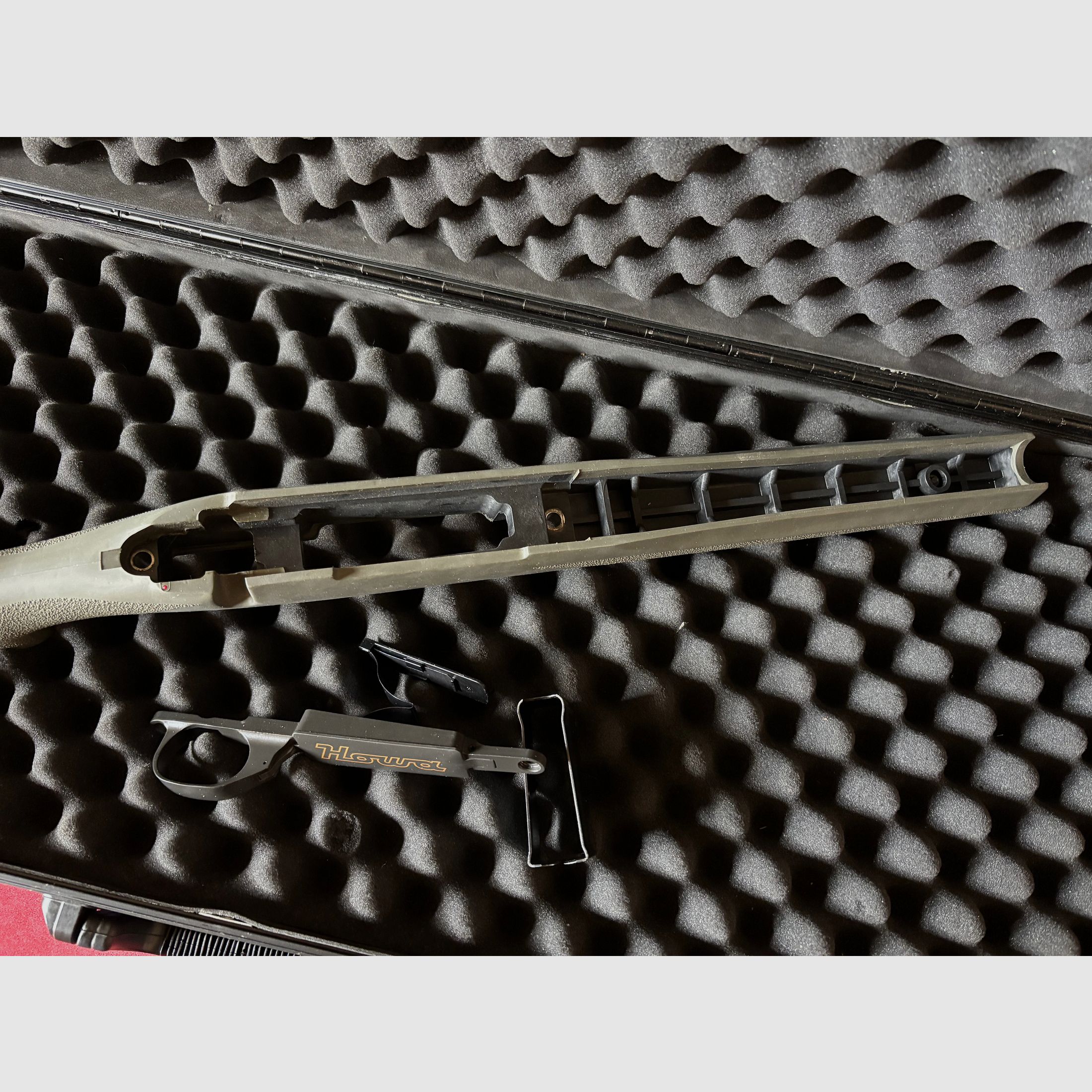 Bodenplatte mit Magazinkasten Howa 1500