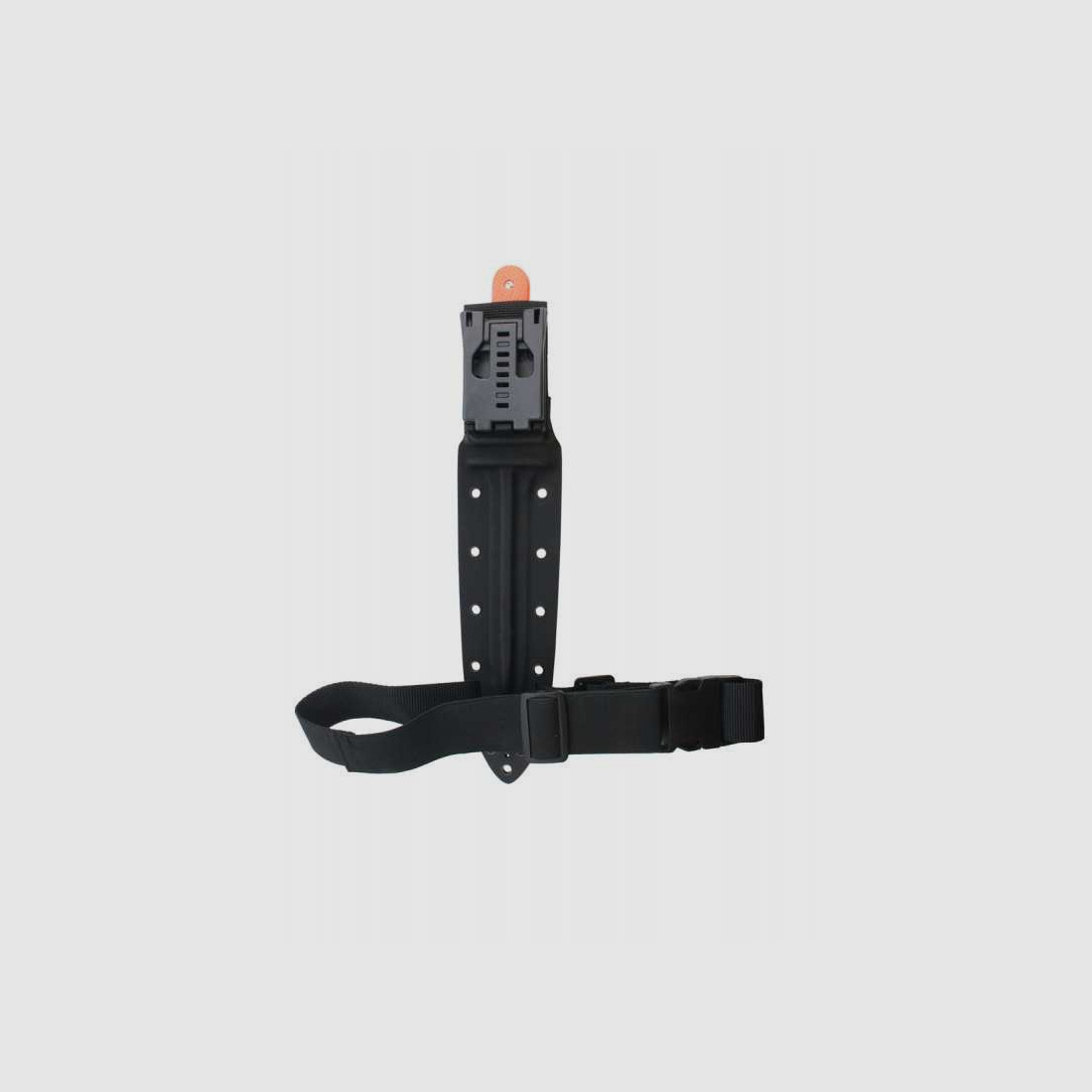 PUMA XP pig sticker 13 Abfangmesser Orange G10 mit Fischhaut Kydex Scheide