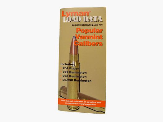 Libro de recarga Varmint