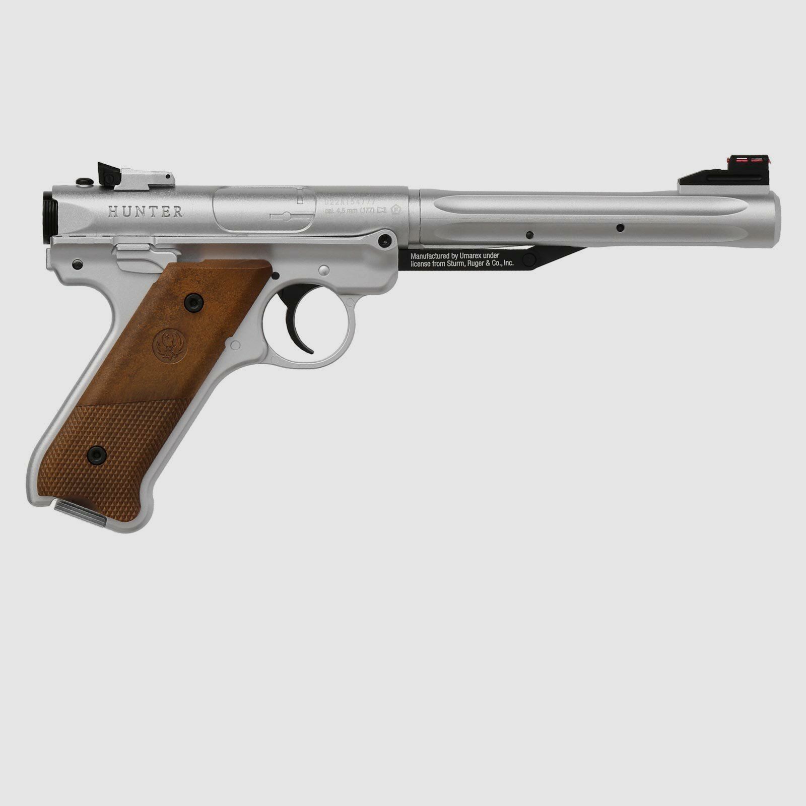 Luftpistole Ruger Mark IV Stainless - 4,5 mm Diabolo (P18)