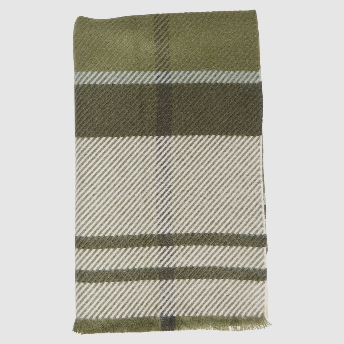 BARBOUR Blair Tartan Sjaal Ancent Loden