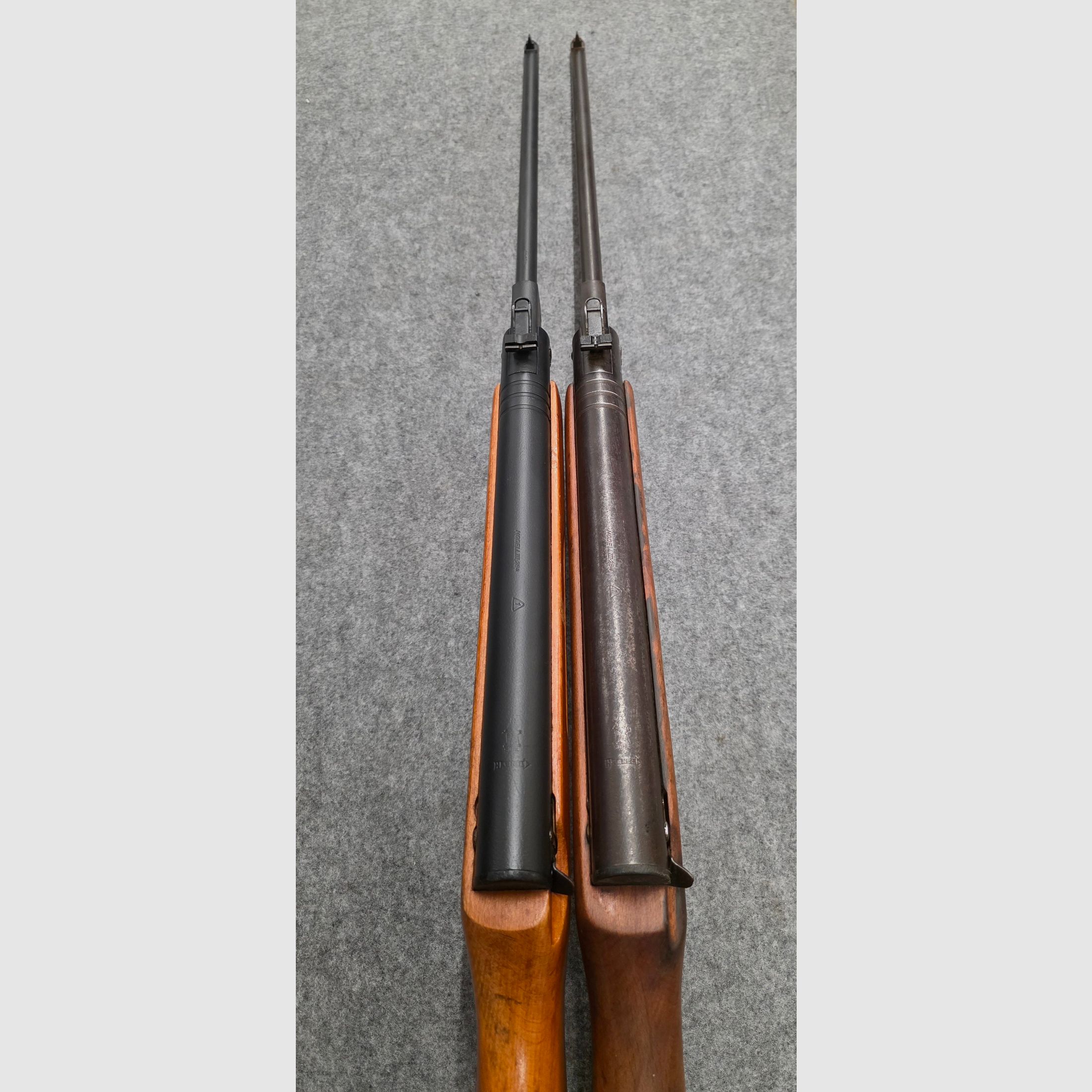 2 Stück im Konvolut zum Aufarbeiten Haenel Mod. III-284 III 284 Kal. 4,5mm Diabolo
