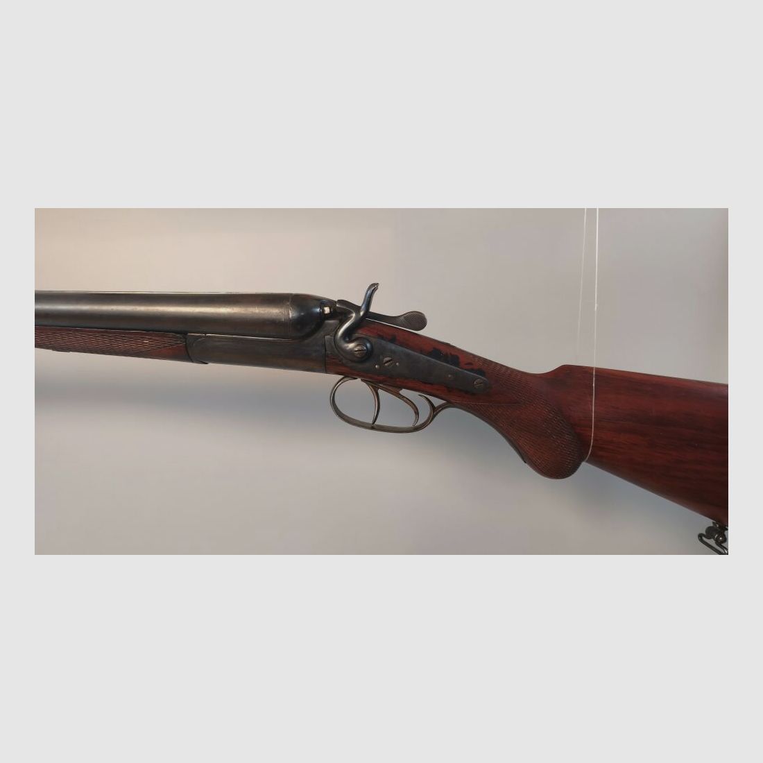 Hahn Doppelflinte Kutscherflinte 12/70