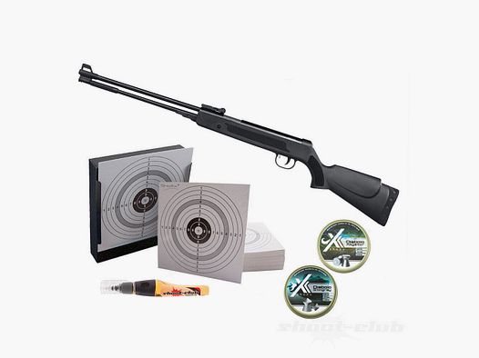 German Sport Gun GSG WF600P LG Sottopressione 4,5mm Diabolo Set di Trappole
