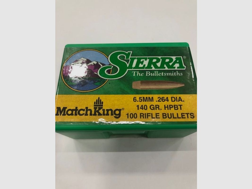 SIERRA Balas Cal. 6,5 mm 140 gr, imagen 3 de 4