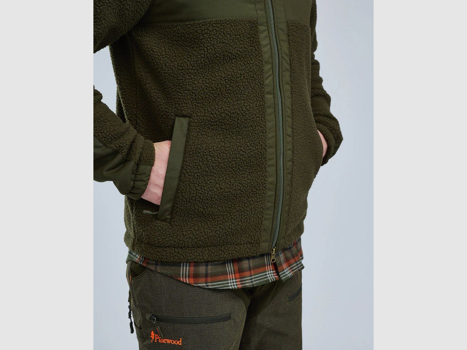 Pinewood Herren Fleecejacke