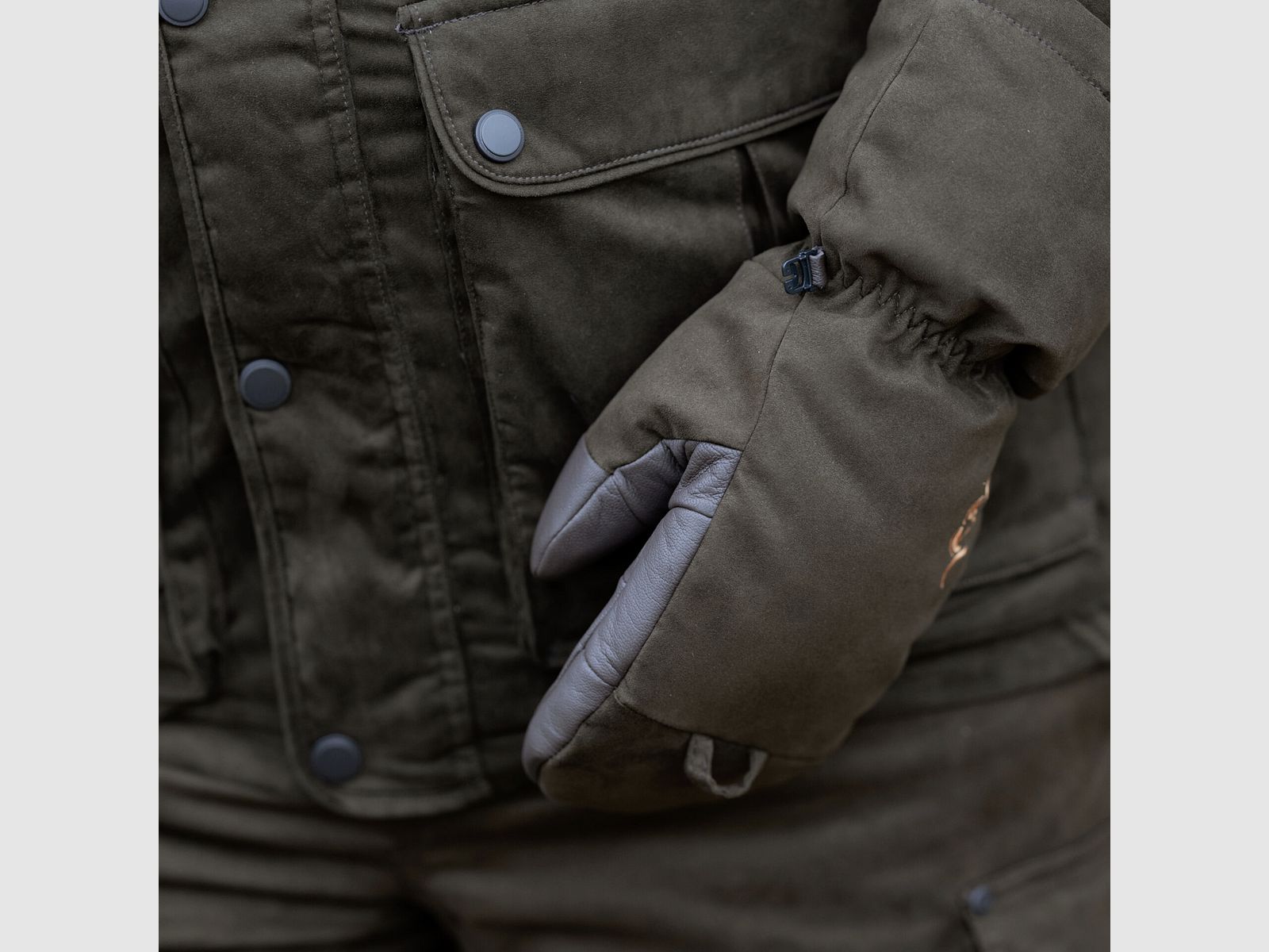 Blaser Blaser Suede Mittens Marlon