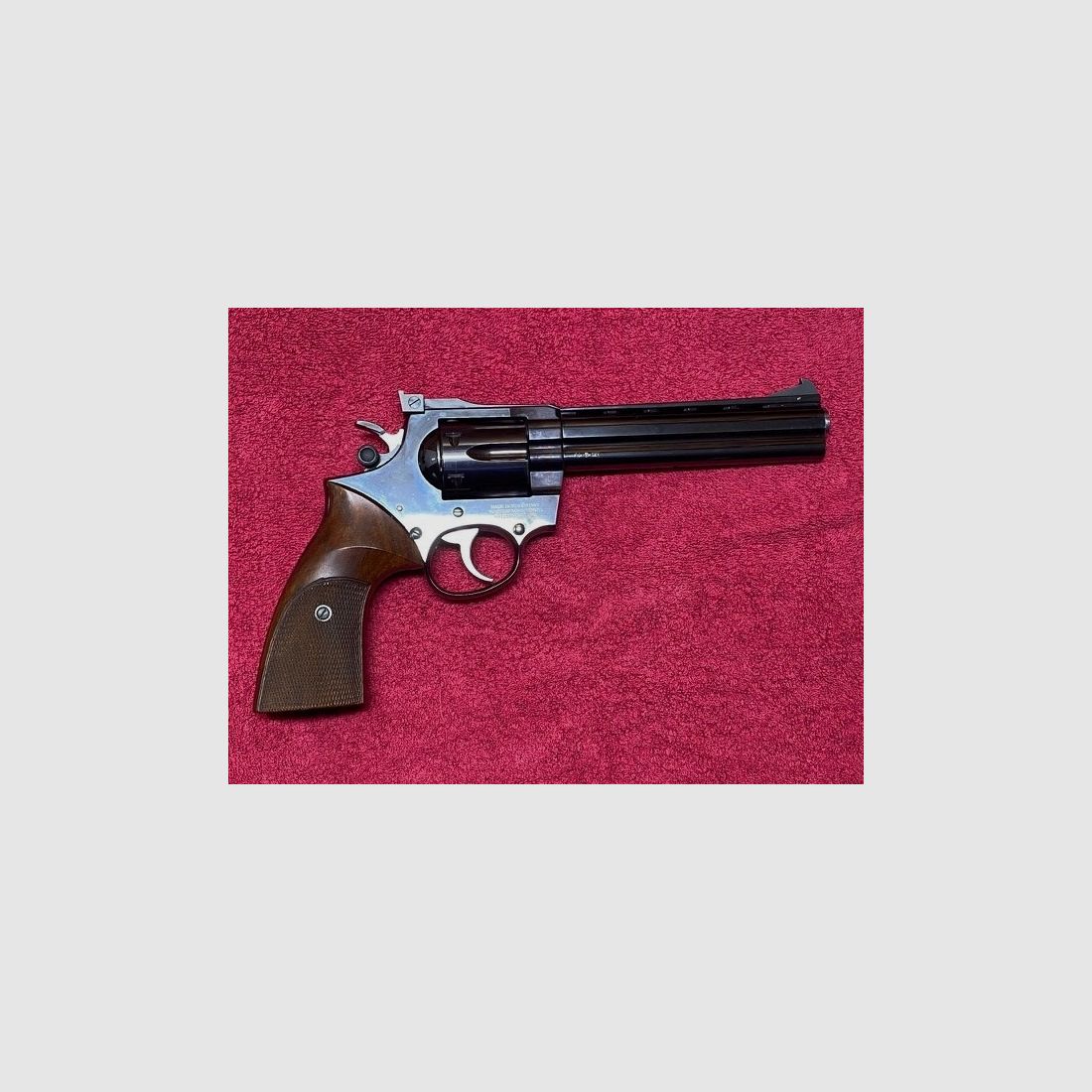 Auflösung meiner Sammlung: Korth Revolver Model Sport 6" Kal. .357 in original Verpackung