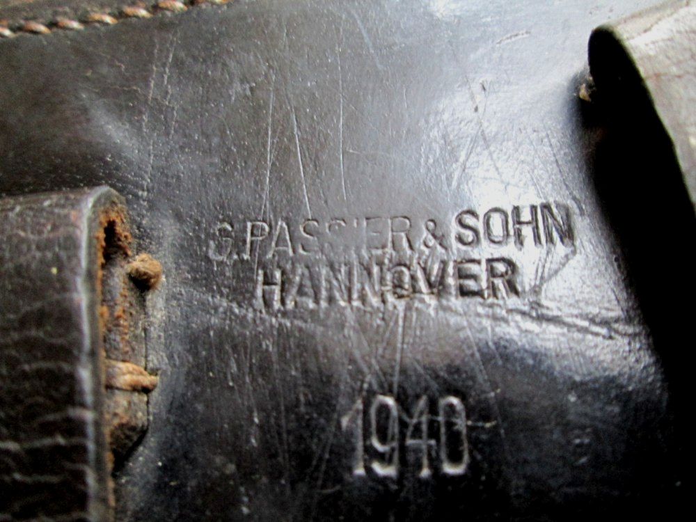 Holster P08 1940 mit Magazin aus Wk2
