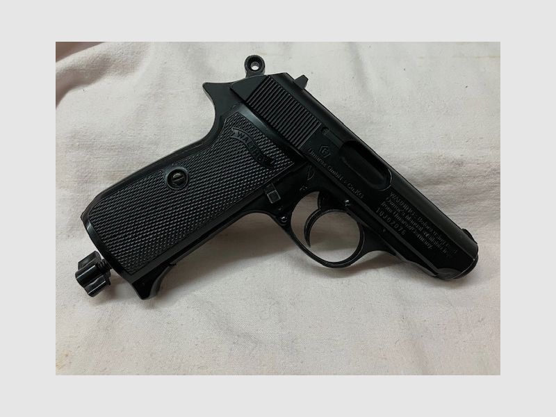 Carl Walther Co2 Luftpistole Mod. PPK/S, cal. 4,5 mm 