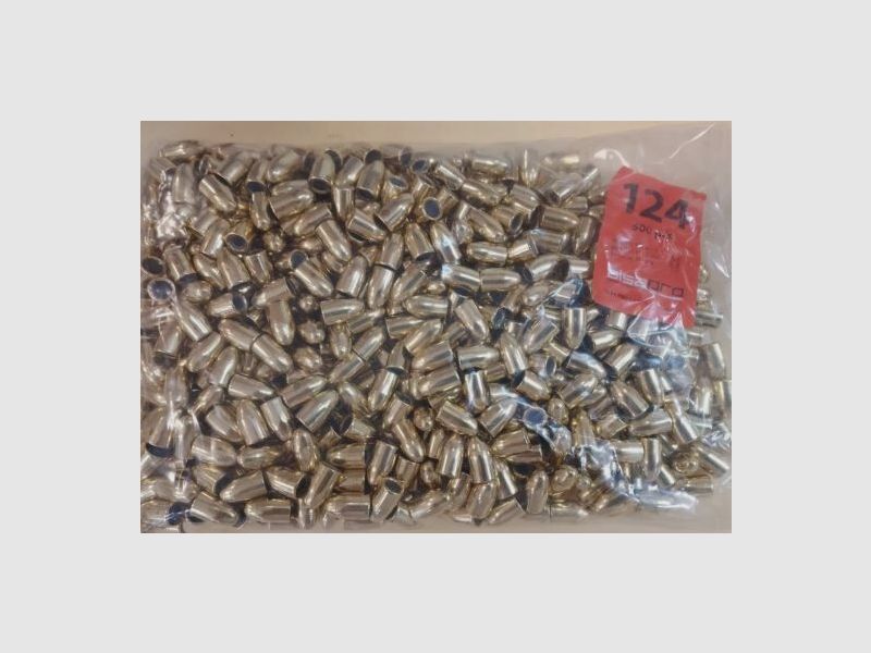 ALSA Geschosse 9mm 124grs. FMJ