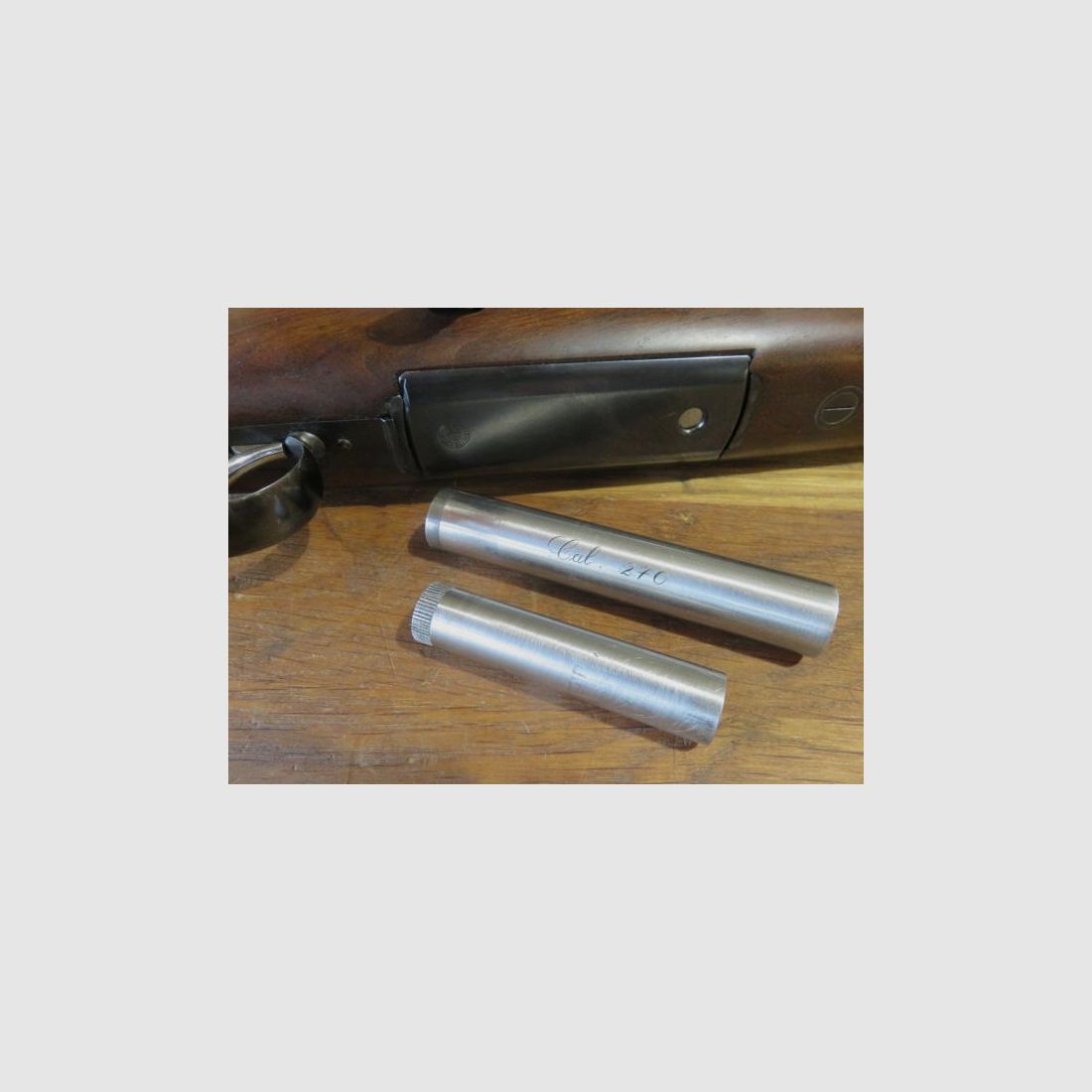 Carabine MANNLICHER SCHOENAUER Stutzen Mod.NO cal.270win canon 60cm + lunette KAHLES, image 11 sur 11