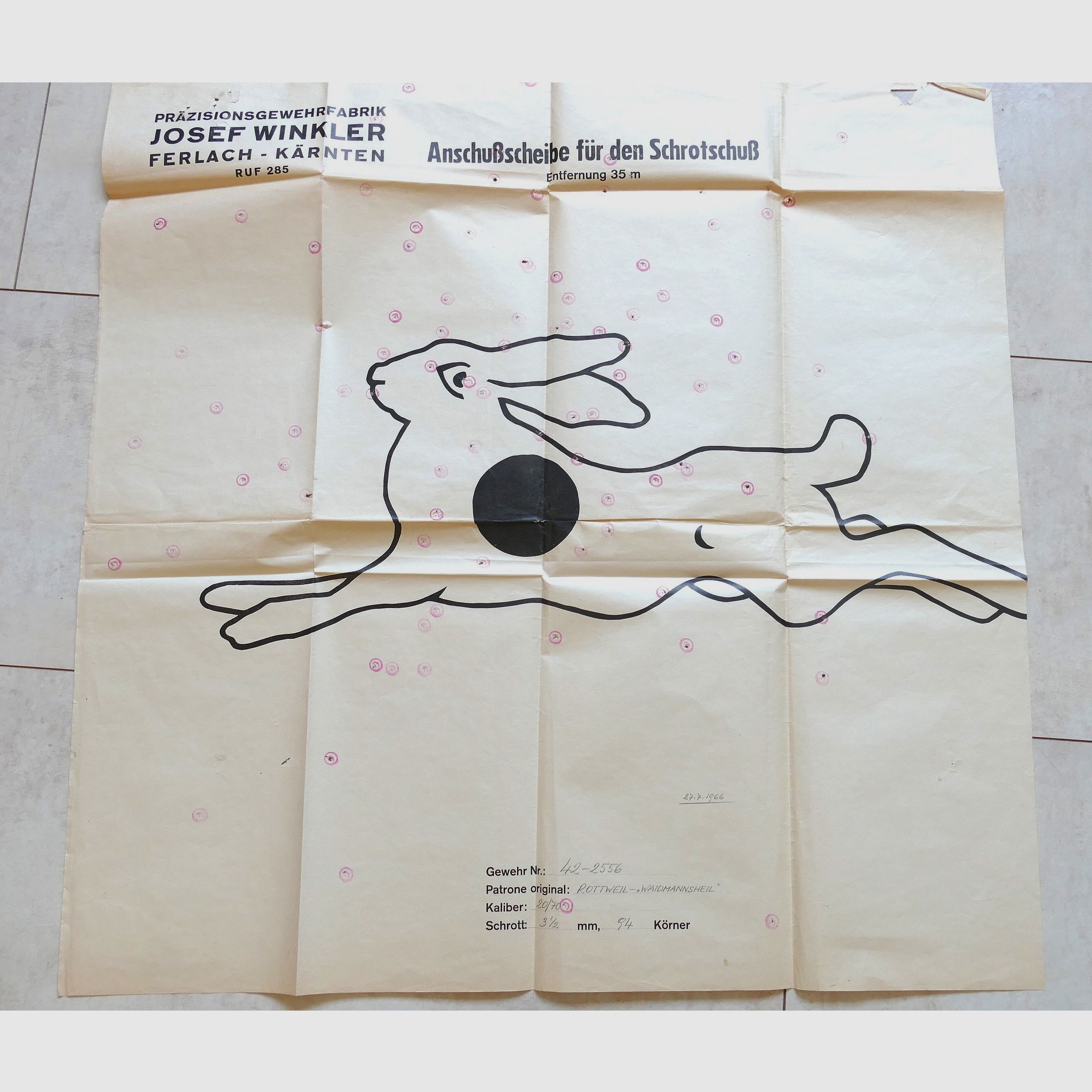Pockbüchsflinte Kal.: 20/70 - 222