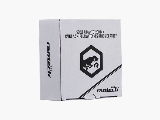 Magnetische voet 120mm en kabel voor Rantech RTD06 en RTD07 antenne