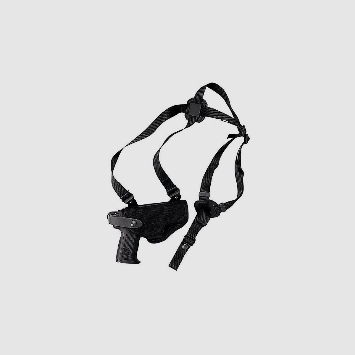 Schulter & Gürtelholster System aus Cordura Beretta 81/82/84/85/87, CZ 83, HW 94-Rechtshänder