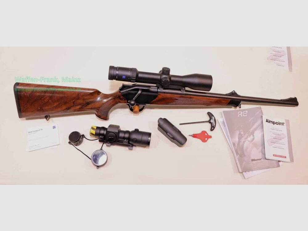 Blaser - Isny R8 Attaché Black Edition Set