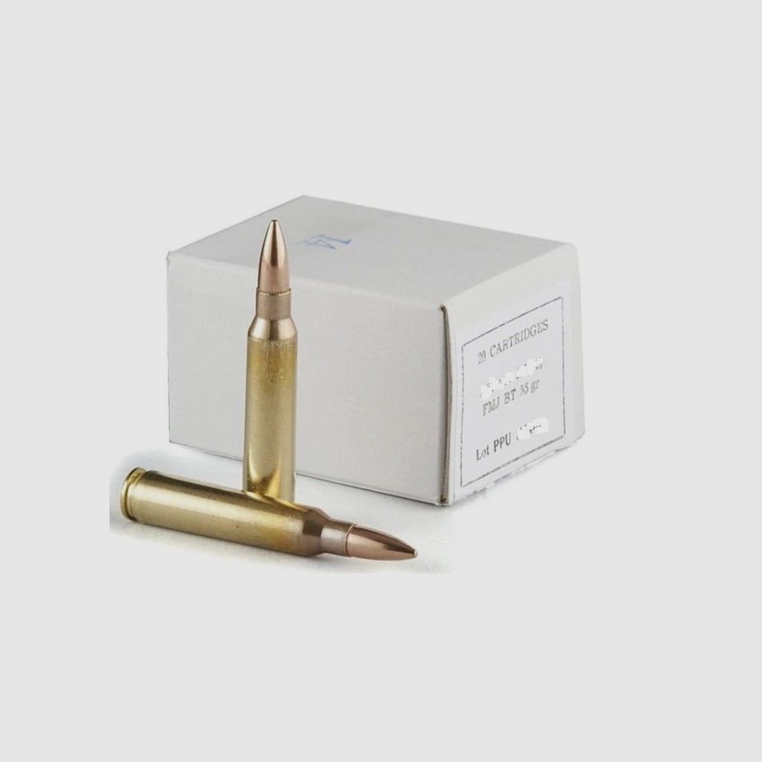 PRV/PPU Military Line .223 Rem FMJ 55 gr. - 20 Stk.